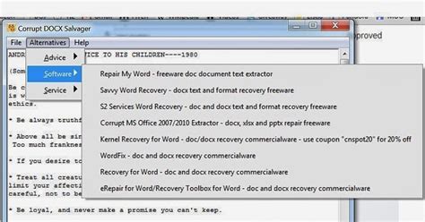 Check spelling or type a new query. Cara Memperbaiki File Word .doc yang Corrupt | Sharing ...