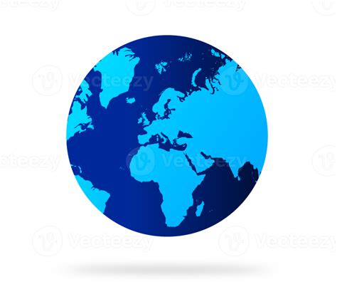 Free Earth Globe With Blue Color World Globe World Map In Globe Shape
