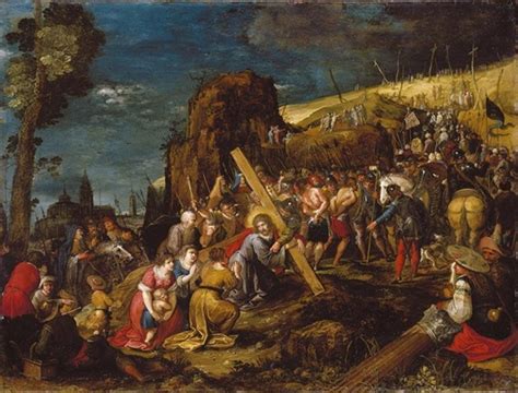 Frans Francken Ii Christ On The Way To Calvary Mutualart