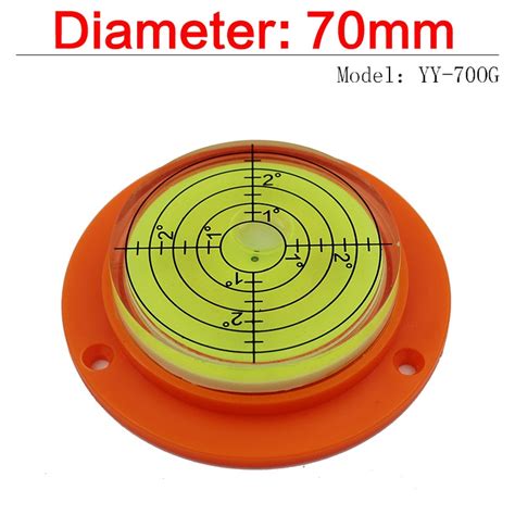 Haccury Scope Bubble Level Precision Level Bubble With Mounting Holes