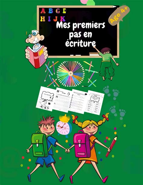 Buy Mes Premiers Pas En écriture Cahier Décriture Pour Les Enfants De