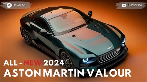 2024 Aston Martin Valour Unveiling A Special Edition Aston Martin