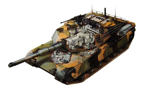 M1 Abrams Tank Drawing