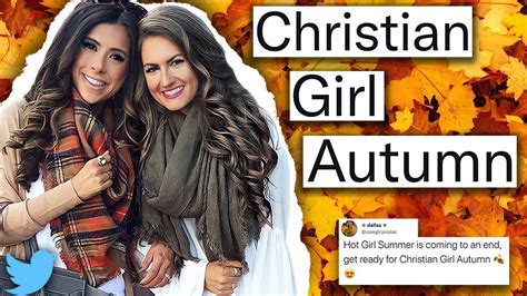 The Christian Girl Autumn Meme A Wholesome Twitter Story Youtube