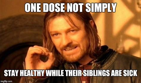 Having Siblings During Sickness Season Imgflip