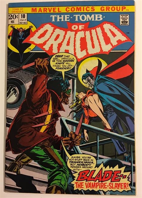 Tomb Of Dracula 10 First Appearance Of Blade Marvel Comics Covers