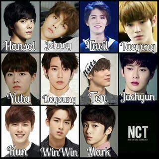 Nct U Members With Names - Luv Kpop