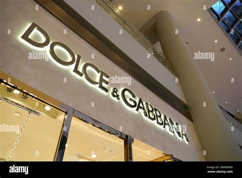 Singapore November 05 2023 Dolce And Gabbana Store Inside The
