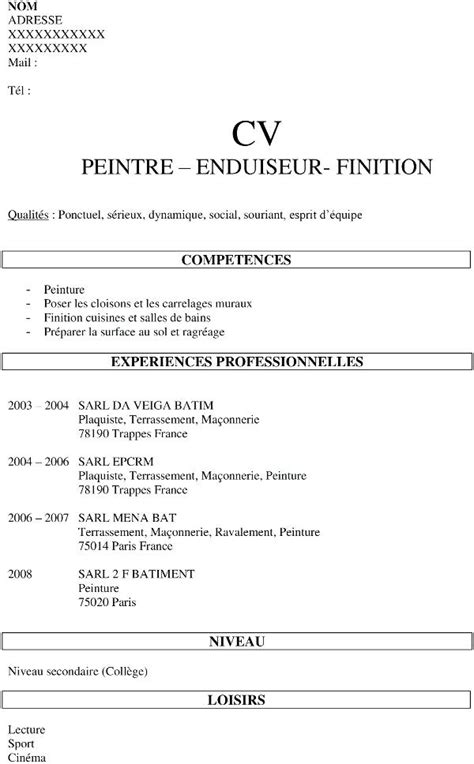 Il dépasse toutes les frontières religieuses pour rassembler il s'agit de remplir un acte de candidature qui va se matérialiser par une lettre de motivation rédigée par le candidat et qui sera présentée par le parrain. Exemple de cv en maconnerie - laboite-cv.fr
