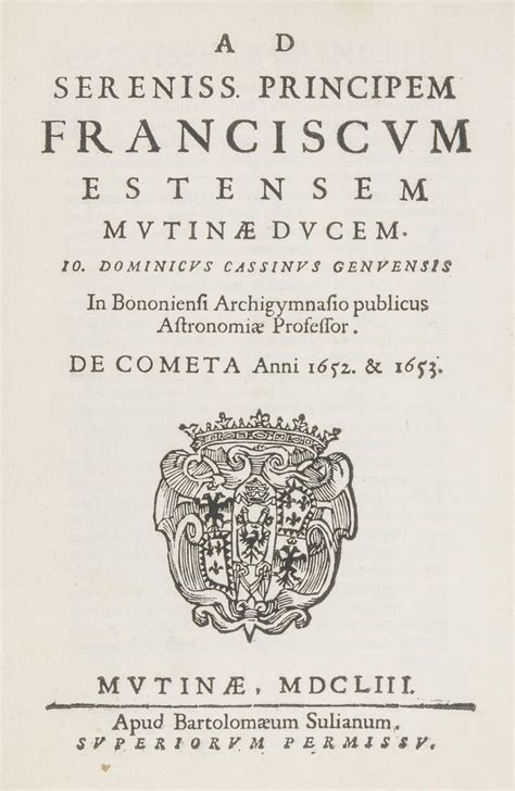 Giovanni Domenico Cassini Artwork For Sale At Online Auction Giovanni Domenico Cassini