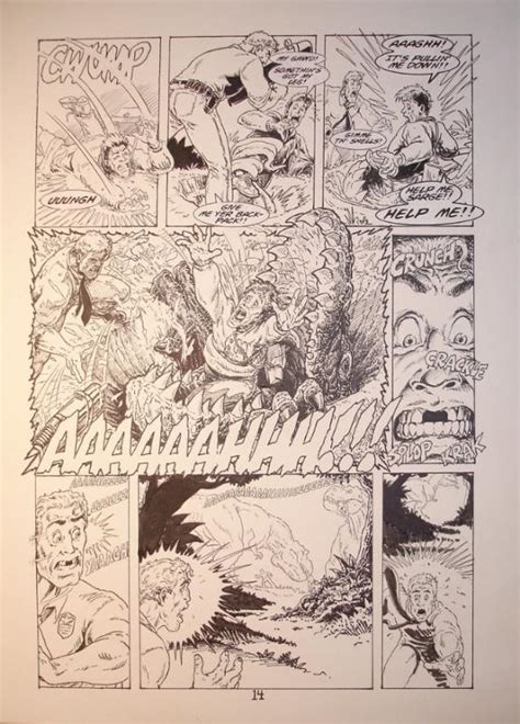 5 Pieces Of Cavewoman Oa By Budd Root Fs Now Reduced Pricing Original Comic Art