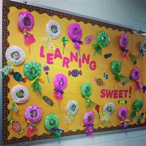 Candy Theme Classroom Candy Bulletin Boards Candy Theme