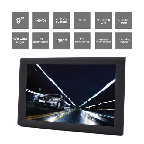 9 Inch Android Car Truck Gps Navigation 8gb Dvr Video Recorder Tablet