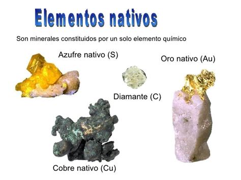 La parte sólida de la Tierra 6 - Clasificación de los minerales