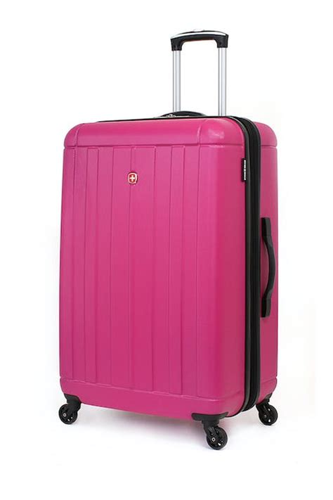 Swissgear 6297 27 Expandable Hardside Spinner Luggage Pink
