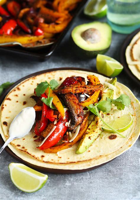 Vegetable Fajitas
