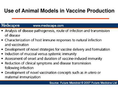 PPT - Animal Models in Modern Vaccine Development PowerPoint
