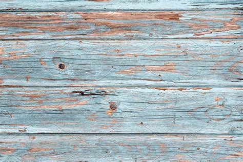 Light Blue Vintage Wooden Background By Creativethings Co On