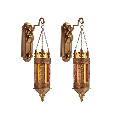 Design Toscano Kinnaird Castle Hanging Pendant Wall Sconce And Reviews