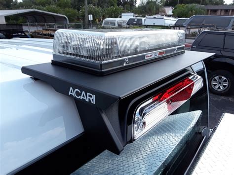 Acari LP series roof top beacon mount 3rd brake light  