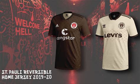 St pauli fans have adopted a skull and crossbones as the unofficial emblem of the club, and the kit creators have managed to include the. Awesome Adidas St. Pauli 19-20 Reversible Concept Kit By ...