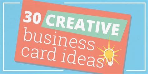 30 Creative Business Card Ideas And Designs Lucidpress