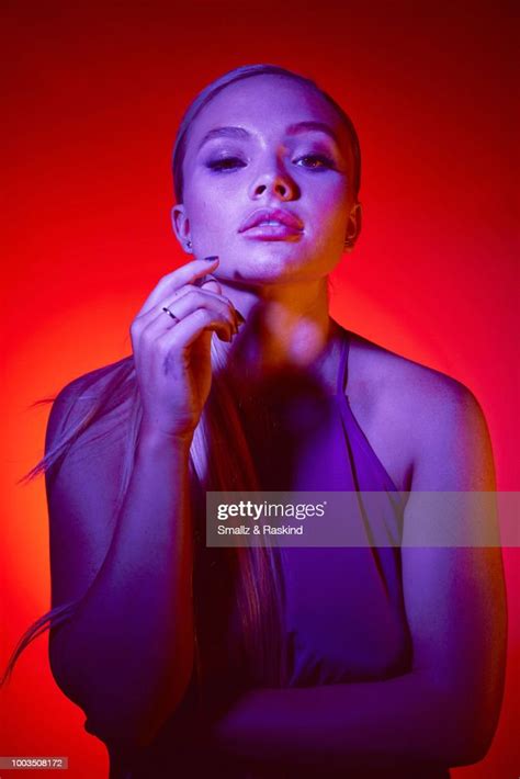 Natalie Alyn Lind From Foxs The Ted Poses For A Portrait At The