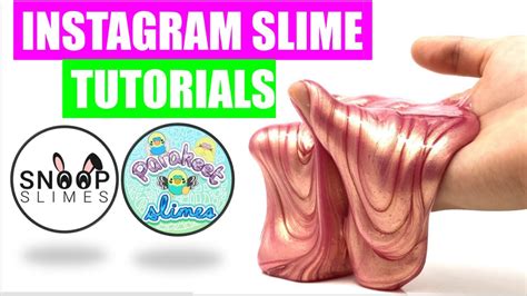Famous Instagram Slime Recipes And Tutorials How To Make Snoop Slimes