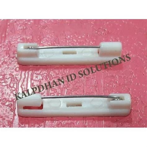 White Plastic Safety Pins 32mm At Best Price In Mumbai Id 18422438948