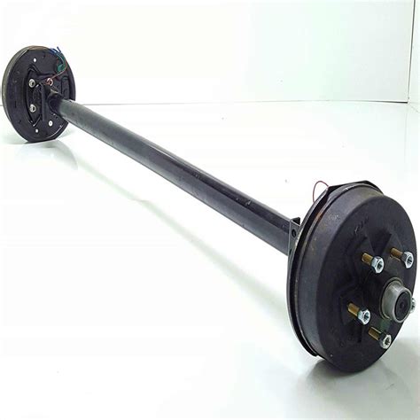3500 Lb Trailer Axle Assembly With Electric Brake General Straight Axle