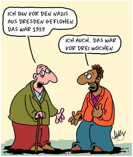 Flüchtlinge Von Karsten Schley Politik Cartoon Toonpool