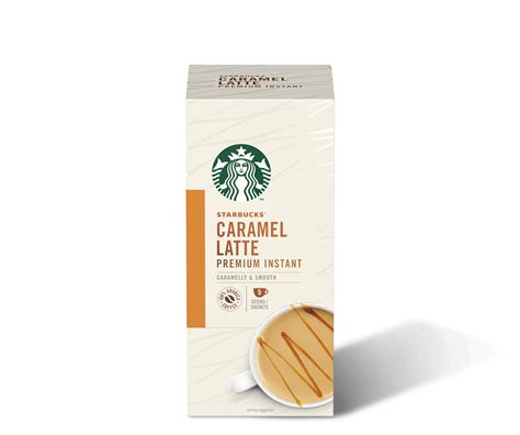 Caramel Latte Sachets Instant Starbucks® Coffee At Home