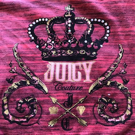 Juicy Couture Women S Pink And Grey Jacket Depop