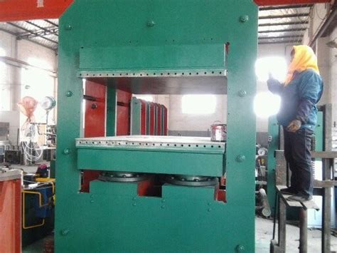 Automatic Rubber Vulcanizing Press Machine With PLC Control System