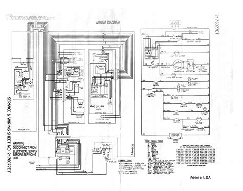 Now lets' the below fridge thermostat instillation / connection diagram for completely understanding. Fridge Schematics/Wiring Diagram | Missives