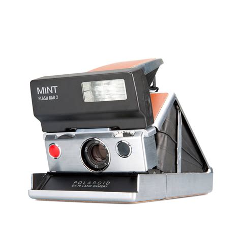 Polaroid Sx‑70 Instant Camera With Film And Flashbar Polaroid Uk