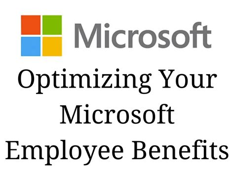 Optimizing Your Microsoft Employee Benefits Sophos Wealth Management