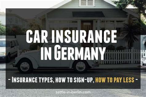 Read this before signing up for a car insurance in Germany | SiB