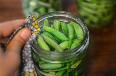 Transfer the green beans in an ice water bath to stop the cooking process. Pressure Canned Green Beans - The Elliott Homestead