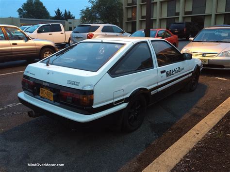Toyota trueno ae86 aka corolla. 1985 Toyota Corolla AE86 Sprinter Trueno spotted in ...