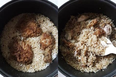 Cara tak nak membazir nasi. Cara Masak Nasi Ayam Ala KFC. Sesuai Untuk Anak-Anak ...