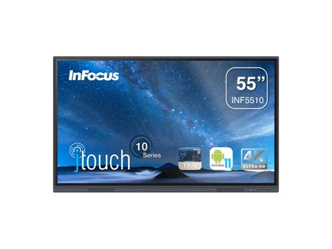Infocus Inf5510 55 4k Jtouch Interactive Touch Screen 400 Maximum