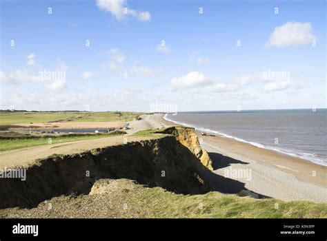 Coastal Cliffs Weybourne North Norfolk Stock Photo Alamy