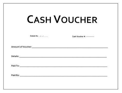 Petty Cash Voucher Templates For Ms Word Word Excel Templates Momcute