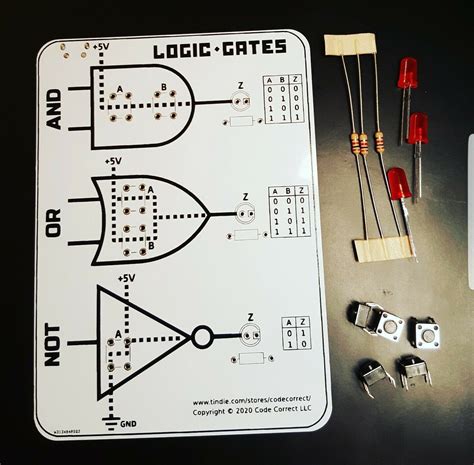 Tindie Blog Logic Gates Display Kit