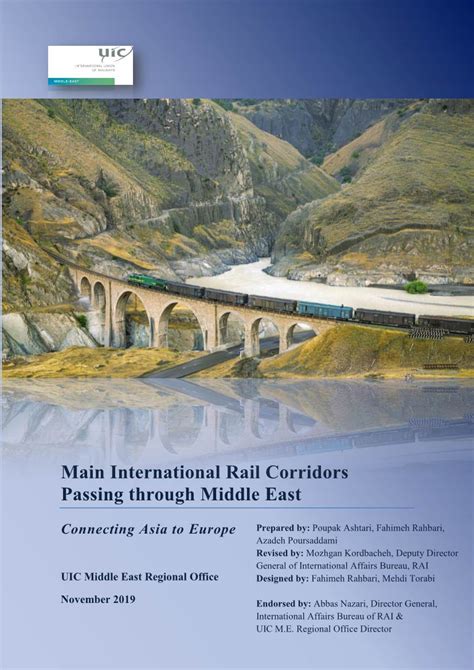 International Rail Corridors Passing Through Middle East Docslib