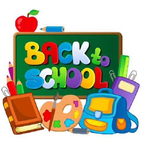 Download High Quality Back To School Clipart Cartoon Transparent Png