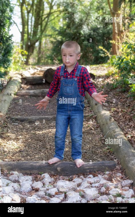 Barefoot Child Stone Hi Res Stock Photography And Images Alamy