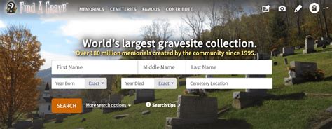 Discover At Find A Grave Find A Grave News