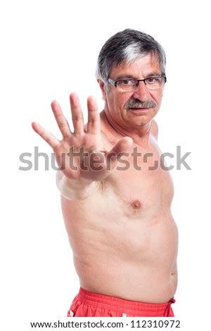 Shirtless Old Man Stock Photos Images Pictures Shutterstock